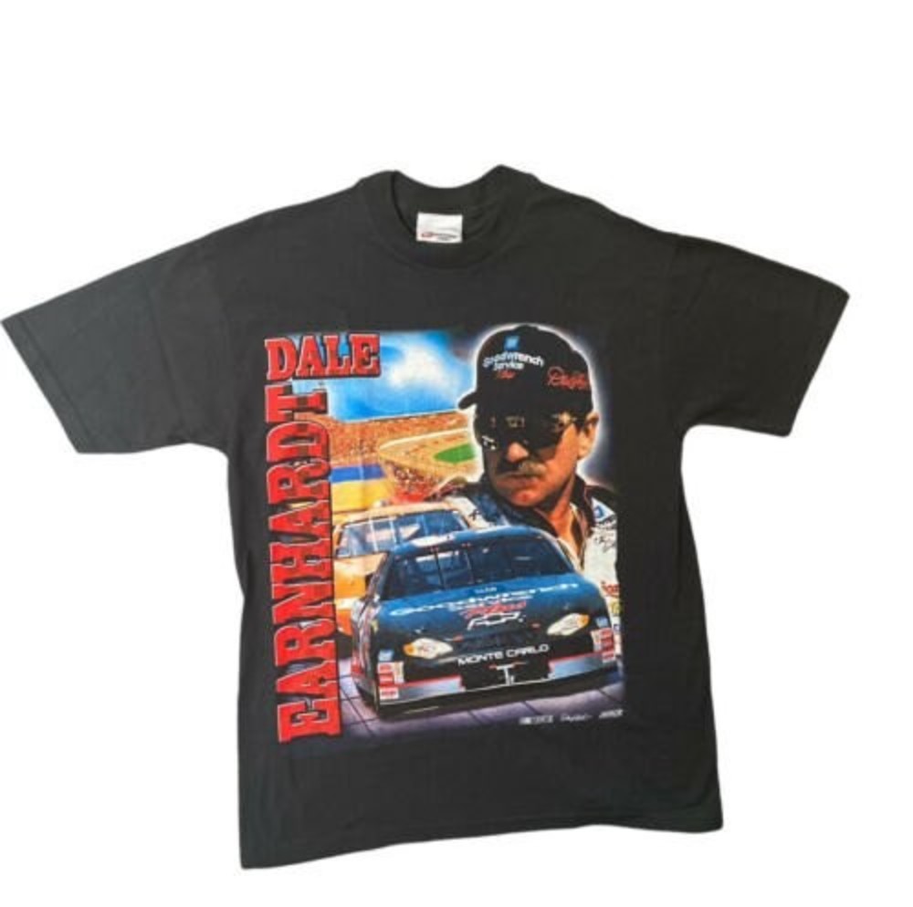 VTG 90s DALE EARNHARDT GOODWRENCH CAR CHEVY MONTE CARLO t-shirt RACING NASCAR M